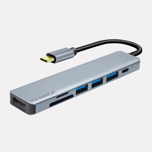 Hammok HAMMOK SPARKLE 7 IN 1 SPARKLE 7 IN 1 TYPE C DOCKING STATION