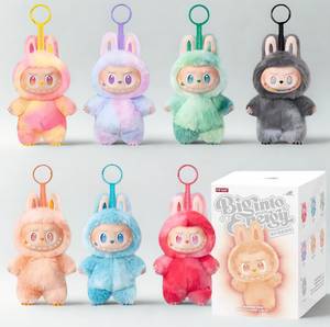 PlushVibe PopMart Labubu Doll Cute Plush Toy Mystery Box Collectible Kawaii Doll