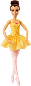 DISNEY PRINCESS Posable Ballerina Belle Doll, Gifts for Kids