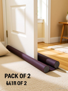 ZUDORA Door Bottom Sealing Guard Strip (Brown, 39 Inch) Door Closers | Sound-Proof Reduce Noise Energy Saving Weather Stripping Door Mounted Door Stopper