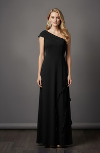 Fashion Street London Women Maxi Black Full Length Dress