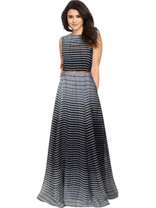 Dream Beauty Fashion Women Gown Black Maxi/Full Length Dress