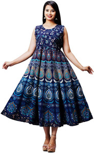 Unique Choice Women Maxi Multicolor Full Length Dress
