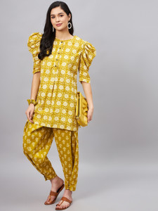 WineRed Women Kurta Salwar Set