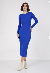 TRENDY ERA Women Bodycon Multicolor Below Knee Dress