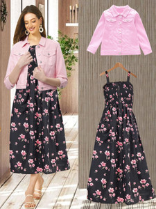 लीटोज महिलाओँ  के लिए गुलाबी, काला, बहु रंग ड्रेस