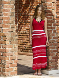 SASSAFRAS Women A-line Red Maxi/Full Length Dress