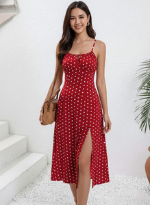 Leriya Fashion Women Bodycon Red Mini/Short Dress