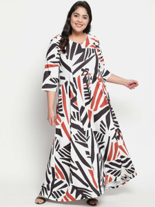 Amydus Women Gown Multicolor Maxi/Full Length Dress