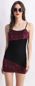 EastBay Women Bodycon Black Above Knee/Mid Thigh Length Dress