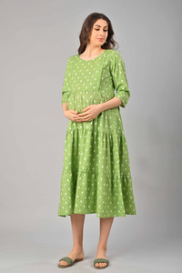 Negen Women Printed A-line Kurta