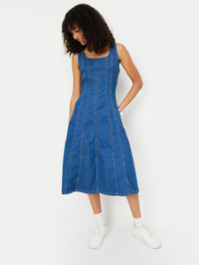 मैक्स महिलाओँ  के लिए नीला ड्रेस