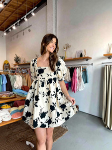 Fashion2wear Women Skater White Mini/Short Dress