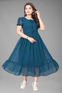 Bhadani Women Maxi Multicolor Full Length Dress