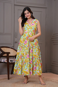 आरडी फैब महिलाओँ के लिए बहु रंग ड्रेस