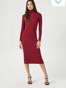 ZEROZABAR Women Bodycon Multicolor Knee Length Dress