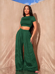 KOTTY Top Palazzos Co-ords Set