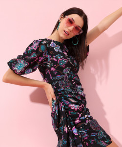 Tokyo Talkies Women Sheath Black Mini/Short Dress