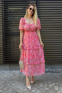 Honky Tonky Women Maxi Pink Full Length Dress