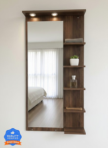 DIY HOME ELORA Full size large dressing table / mirror Engineered Wood Dressing Table