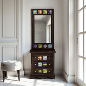 THE ATTIC Solid Wood Dressing Table