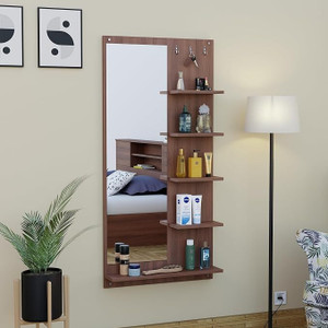 Aspirata Furniture Wooden Dressing Table With Storage/Wooden Makeup Vanity Dressing Table For Home Engineered Wood Dressing Table
