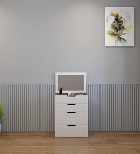 WOODYOU Engineered Wood Dressing Table