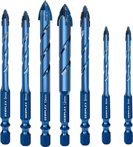 SERPLEX 7pcs Masonry Drill Bit Set - Image 6