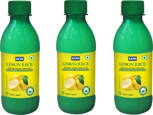 keya Lemon Juice Concentrate 250ml, Pack of 3
