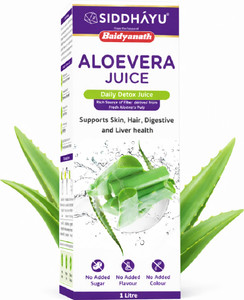 Baidyanath Aloe Vera Juice - 1L | For Glowing Skin & Healthy Hair