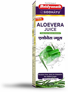 Baidyanath Aloe Vera Juice - 1L | For Glowing Skin & Healthy Hair