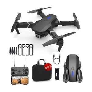 DRAVYA IMPEX E88 Pro Drone upgraded version 4k dual camera mini drone Drone