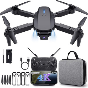 tmwilla Drone With HD Dual Camera Brushless Motor, One-Click Takeoff/Landing Flip Drone