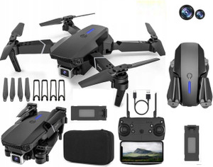 ANKIYAN 4k dual camera mini drone E88 Pro Foldable WiFi Quadcopter GPS Trajectory Drone