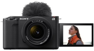 SONY ZV-E1L Mirrorless Camera Full-Frame Interchangeable Vlog �28-60mm Made for Creators | Artificial Intelligence Based Autofocus
