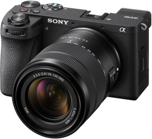 SONY ILCE-6700M Mirrorless Camera Body Only with 18-135mm Lens Made for Creators | 26.0 MP | Artificial Intelligence based Autofocus | 4K 60p Recording