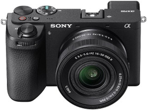 SONY ILCE-6700KBQ IN5 Mirrorless Camera Body with SELP16502 mm Lens