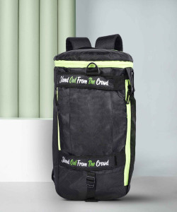 Krishiv Gladiator Hybrid Gym Bag Cum Backpack, Duffle Bag for Men and Women, Sports Bag Gym Duffel Bag