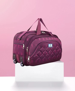 ZEDEN (Expandable) Premium quality Duffel With Wheels (Strolley)