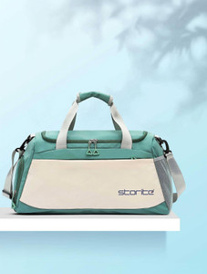 STORITE Travel Duffle Bag Muti Pocket Sports Shoulder Bag with Shoe Compartment Duffel Without Wheels