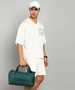 ADIDAS Linear Duff Xs Gym Duffel Bag CGREEN/BLACK Price in India