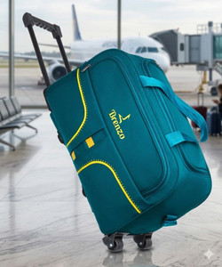 Brenzo (Expandable) 75L Travel bag men Luggage Duffle bag Cabin Travelling Bag Duffel With Wheels (Strolley)