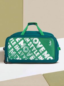 SKYBAGS Ortix Polyester 65 cm Medium Size | Stylish Trolley Bag with Wheels Duffel With Wheels (Strolley)