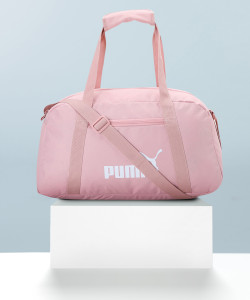 Ladies Pink Gym Bag PUMA Phase Sports Bag Duffel Without Wheels