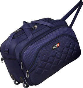 DILOX (Expandable) Waterproof Lightweight 50L Luggage Travel Duffel With Wheels (Strolley)