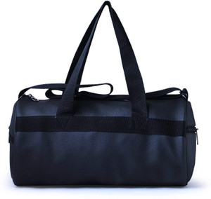 TRUE INDIAN Sports Synthetic Leather Gym Bag with Shoulder Strap for Men and Women Gym Duffel Bag
