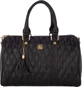 INIT VALENTINA (BIG) BLACK Round duffle bag-style handbags Duffel Without Wheels