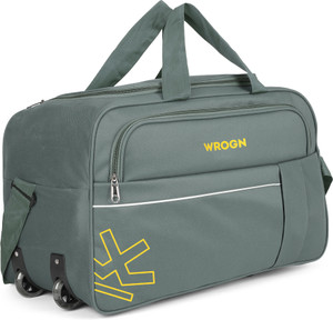 WROGN (Expandable) WRN-70L 24 INCH WHEEL DUFFLE Traveling Travel Duffel Waterproof Duffel With Wheels (Strolley)