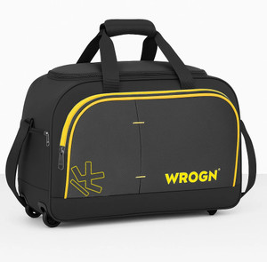 WROGN Waterproof Travel Duffle Bag for Men & Women | Trekking & Luggage Bag Duffel With Wheels (Strolley)