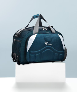 FEDRA (Expandable) Waterproof Polyester Lightweight Travel Duffel Bag for men and women Duffel With Wheels (Strolley)